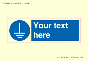 Custom Connect to Earth Sign